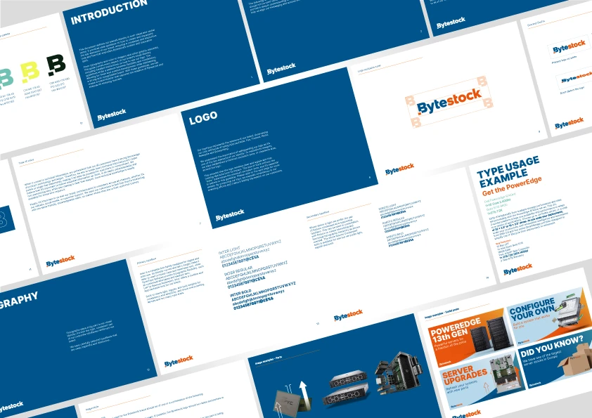 Bytestock brand guidelines